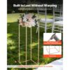 VEVOR Hochzeitsblumenständer 280x280x800 mm, 10 Stk. Blumenhocker mit verdeckter Schraube, Partys – Bild 3