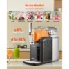 VEVOR Slush Maschine Mini 2 L, Kein Eis erforderlich, Zubereitung von Milchshakes – Bild 3