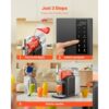 VEVOR Slush Maschine Mini 2 L, Kein Eis erforderlich, Zubereitung von Milchshakes – Bild 5