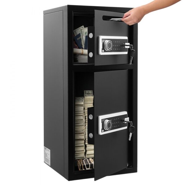 VEVOR Tresor Safe Elektronischer Aktentresor Doppeltür 93,45 L Geldschrank, Selbstmontage erforderlich VEVOR Tresor Safe Elektronischer Aktentresor Doppeltür 93,45 L Geldschrank, Selbstmontage erforderlich