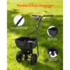 VEVOR Streuwagen 6,8 kg Fassungsvermögen, Düngerstreuer 3 m Streubreite, Schleuderstreuer mit 25,4 cm Reifen – Bild 5