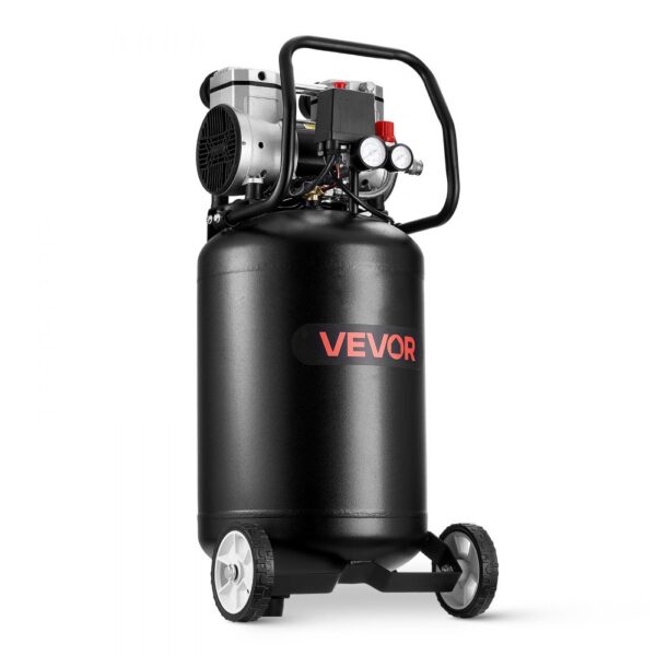 VEVOR Druckluft Kompressor 50 L, Luftkompressor 2 PS, 113 L/min bei 6,2 bar