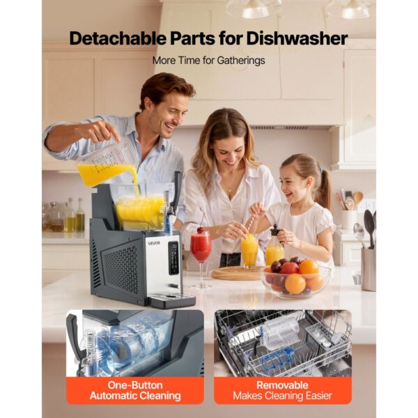 VEVOR Slush Maschine 4 L, Slusheis Eisbereiter 350 W (kein Eis nötig) – Bild 5