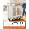 VEVOR Plattformwagen Klappbar 150 kg, Transportwagen mit Lenkrolle, 735x480x825 mm Rollwagen – Bild 5 VEVOR Plattformwagen Klappbar 150 kg, Transportwagen mit Lenkrolle, 735x480x825 mm Rollwagen – Bild 5