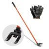 VEVOR Plattenheber, 907 kg Tragkraft, 1270 mm Gesamtlänge, mit Handschuhen & Nagelzieher