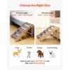 VEVOR Hundetreppe 910x430x630 mm, 5-stufige Hautiertreppe, ältere Haustiere sowie Welpen bis 68 kg – Bild 5