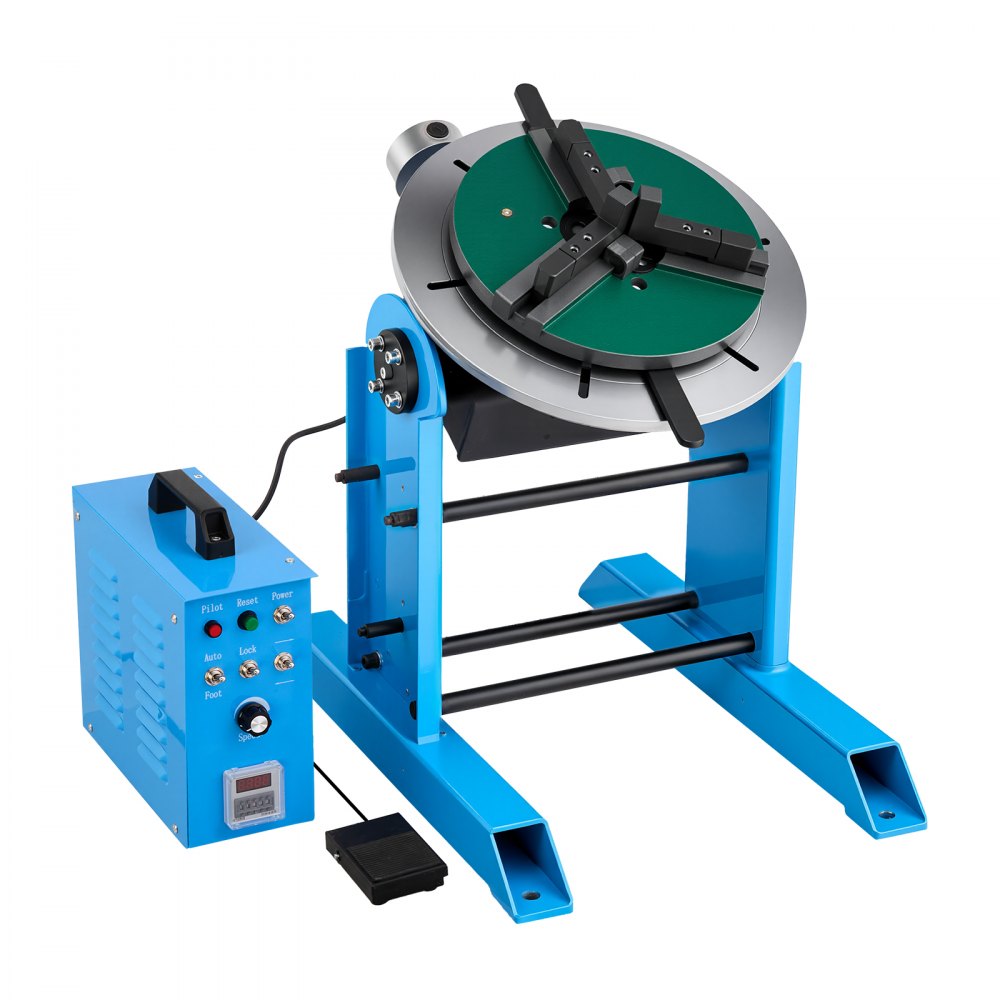 VEVOR Schweißdrehtisch 300 kg, Schweißpositionierer 200 W, Neigungswinkel -45° bis 90°