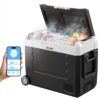 VEVOR Kompressor Kühlbox 12/24 V DC 100–240 V AC, Tragbarer Kühlschrank für Wohnmobile Boote Camping Angeln
