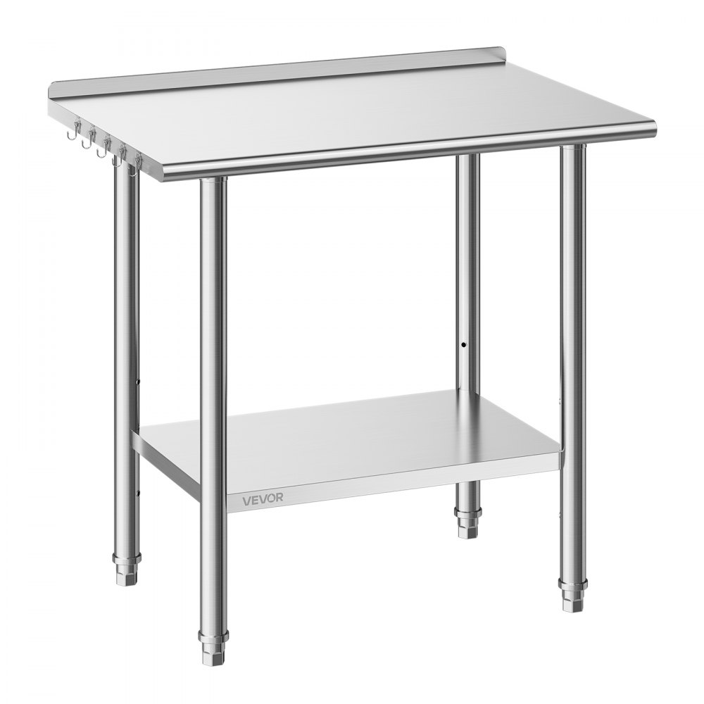 VEVOR Edelstahltisch Gastro 915 x 610 x 894 mm