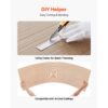 VEVOR 12x Doppelstegplatten 6mm, 152x61cm Hohlkammerplatten Zuschneidbar, Polycarbonatplatten UV-beständig – Bild 5