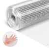 VEVOR Drahtgitter Feinmaschig 1x20 m Maschendraht φ0,8 mm, 12,7x12,7 mm Masche Feuerverzinkt, Drahtgitterrolle