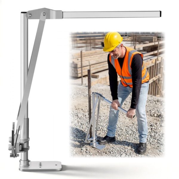 VEVOR T-Pfostenzieher, max. 90 mm Klemmbreite, T-Post-Zieher mit Stahlbacken
