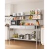 VEVOR Gastronomie Arbeitstisch 1829 x 610 x 1400 mm – Bild 2