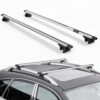VEVOR 2 x Dachgepäckträger Dachquerträger mit 100 kg Tragkraft, 220–1060 mm Relingabstand, Dachträger