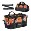 VEVOR Werkzeugtasche 40x23x22cm, Aufbewahrungstasche mit 14 Innen- & 19 Außenfächern
