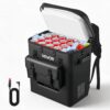 VEVOR Kompressor Kühlbox 13 L, Mini Kühlbox -6 °C bis 10 °C, 12/24 V DC