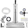 VEVOR Kegerator-Turm-Kit, Einzelzapfhahn-Bierumrüstsatz, Biertropfschale für Partys zu Hause