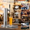 VEVOR Kegerator-Turm-Kit, Einzelzapfhahn-Bierumrüstsatz, Biertropfschale für Partys zu Hause – Bild 5