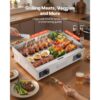 VEVOR Elektro-Grillplatte 4000 W 655 x 400mm Grillbereich, Ohne Stecker – Bild 2