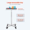 VEVOR Laborwagen Servierwagen Edelstahl mit abnehmbaren Tabletts aus Edelstahl Tragkraft bis 16 kg – Bild 5 VEVOR Laborwagen Servierwagen Edelstahl mit abnehmbaren Tabletts aus Edelstahl Tragkraft bis 16 kg – Bild 5