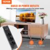 VEVOR Rattan-TV-Ständer, Retro-TV-Schrank für 165 cm Fernseher, verstellbare Regale für Wohnzimmer – Bild 2 VEVOR Rattan-TV-Ständer, Retro-TV-Schrank für 165 cm Fernseher, verstellbare Regale für Wohnzimmer – Bild 2