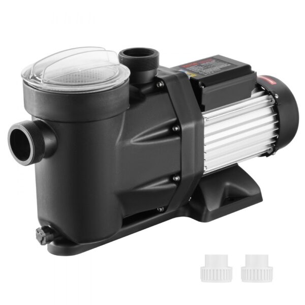 VEVOR 2 PS Aufstellpoolpumpe, 220 V-240 V, 1450/2860 U/min Doppelgeschwindigkeitspumpe 1800 W