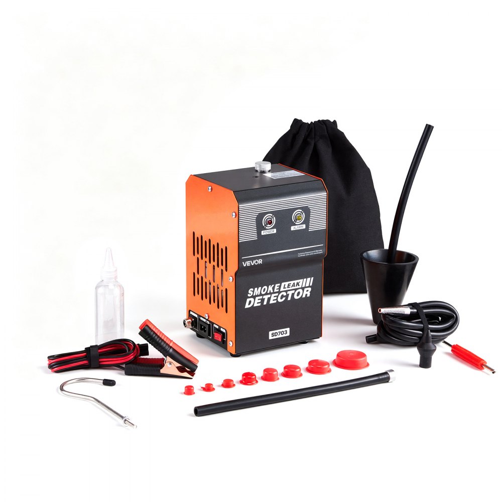 VEVOR EVAP Nebelmaschine Kfz Rauchgerät mit Luftpumpe und Doppelluftmodus Lecksuchgerät für Autos Motorräder