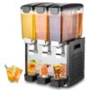 VEVOR kommerzieller Getränkespender mit 3 Tanks, Saftspender 10 L (pro Tank) VEVOR kommerzieller Getränkespender mit 3 Tanks, Saftspender 10 L (pro Tank)