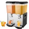 VEVOR kommerzieller Getränkespender mit 2 Tanks, Saftspender 18 L (pro Tank) VEVOR kommerzieller Getränkespender mit 2 Tanks, Saftspender 18 L (pro Tank)