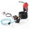 VEVOR Dieselpumpe, 12 V DC, 15 GPM, 1/4 PS, Einlass- & Auslassschlauch für Benzin