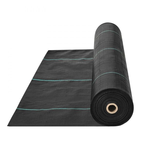 VEVOR 170g/m² Unkrautvlies Gartenvlies gegen Unkraut 1,2x76,2mm Unkrautfolie aus PP Wasserdurchlässig Reißfest