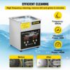 VEVOR 2 L Verbesserter Ultraschallreiniger (100 W Heizung, 60 W Ultraschall) Professioneller digitaler – Bild 3