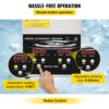 VEVOR 2 L Verbesserter Ultraschallreiniger (100 W Heizung, 60 W Ultraschall) Professioneller digitaler – Bild 4
