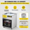 VEVOR 2 L Verbesserter Ultraschallreiniger (100 W Heizung, 60 W Ultraschall) Professioneller digitaler – Bild 5