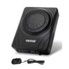 VEVOR Untersitz Auto Subwoofer 300 W schlanker Auto Subwoofer mit Stromversorgung