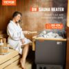 VEVOR Saunaofen, 8 kW, 400 V, 3N tragbare Saunaheizung für drinnen & draußen mit 3-Stunden-Timer – Bild 2