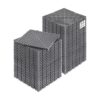 VEVOR ineinandergreifende Drainagematte Duschmatte 31 x 31 cm modulares ineinandergreifende Bodenmatten