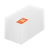 VEVOR 14er-Set Gewächshausplatten aus Polycarbonat, 1210 x 605 x 8 mm Stegplatten, schlagfeste