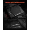 VEVOR Untersitz Auto Subwoofer 240 W 254 mm schlanker unter dem Sitz Subsystem mit eingebautem Verstärker – Bild 2