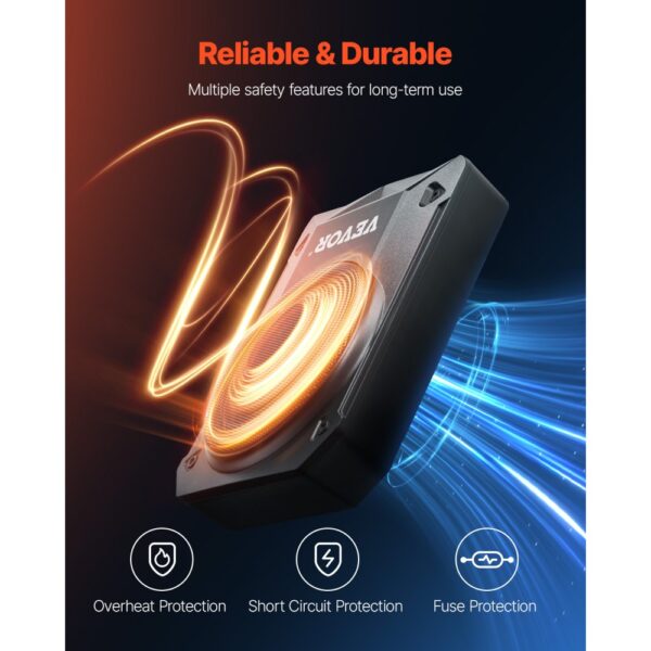 VEVOR Untersitz Auto Subwoofer 400 W 254 mm schlanker Auto Subwoofer mit Stromversorgung – Bild 5 VEVOR Untersitz Auto Subwoofer 400 W 254 mm schlanker Auto Subwoofer mit Stromversorgung – Bild 5
