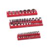 VEVOR Steckschlüssel-Organizer-Set, 3-teiliger, 1/4 Zoll, 3/8 Zoll & 1/2 Zoll SAE-Steckschlüsselablagen VEVOR Steckschlüssel-Organizer-Set, 3-teiliger, 1/4 Zoll, 3/8 Zoll & 1/2 Zoll SAE-Steckschlüsselablagen