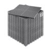 VEVOR ineinandergreifende Drainagematte, 15,7 x 15,7 Zoll, 24-teiliges Spleiß-Drainagematten