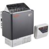 VEVOR Saunaofen, 8 kW, 400 V 3N tragbare Saunaheizung für drinnen & draußen mit 3-Stunden-Timer