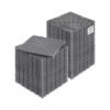 VEVOR ineinandergreifende Drainagematte Duschmatte 31 x 31 cm modulares ineinandergreifende Bodenmatten