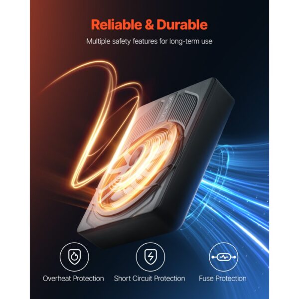 VEVOR Untersitz Auto Subwoofer 440 W 254 mm schlanker unter dem Sitz Subsystem mit eingebautem Verstärker – Bild 5 VEVOR Untersitz Auto Subwoofer 440 W 254 mm schlanker unter dem Sitz Subsystem mit eingebautem Verstärker – Bild 5