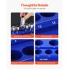 VEVOR Steckschlüssel-Organizer-Set, 6-teilig, 1/4 Zoll, 3/8 Zoll & 1/2 Zoll SAE-Steckschlüsselablagen – Bild 5 VEVOR Steckschlüssel-Organizer-Set, 6-teilig, 1/4 Zoll, 3/8 Zoll & 1/2 Zoll SAE-Steckschlüsselablagen – Bild 5