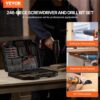 VEVOR Bohrerset 246-teilig, Bohrer- und Schrauberbit-Set, Metall und Zement – Bild 2