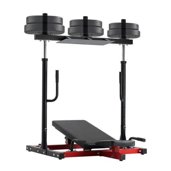 VEVOR Vertikale Beinpresse, verstellbares Beinkrafttraining für hochintensives Drücken 249,48 kg belastbar