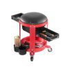 VEVOR rollbarer Werkstatthocker Werkstattsitz (136 kg belastbar) Garagensitz Arbeitshocker