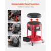 VEVOR rollbarer Werkstatthocker Werkstattsitz (136 kg belastbar) Garagensitz Arbeitshocker – Bild 3